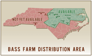 Where to buy Bass Farm Sausage in North Carolina