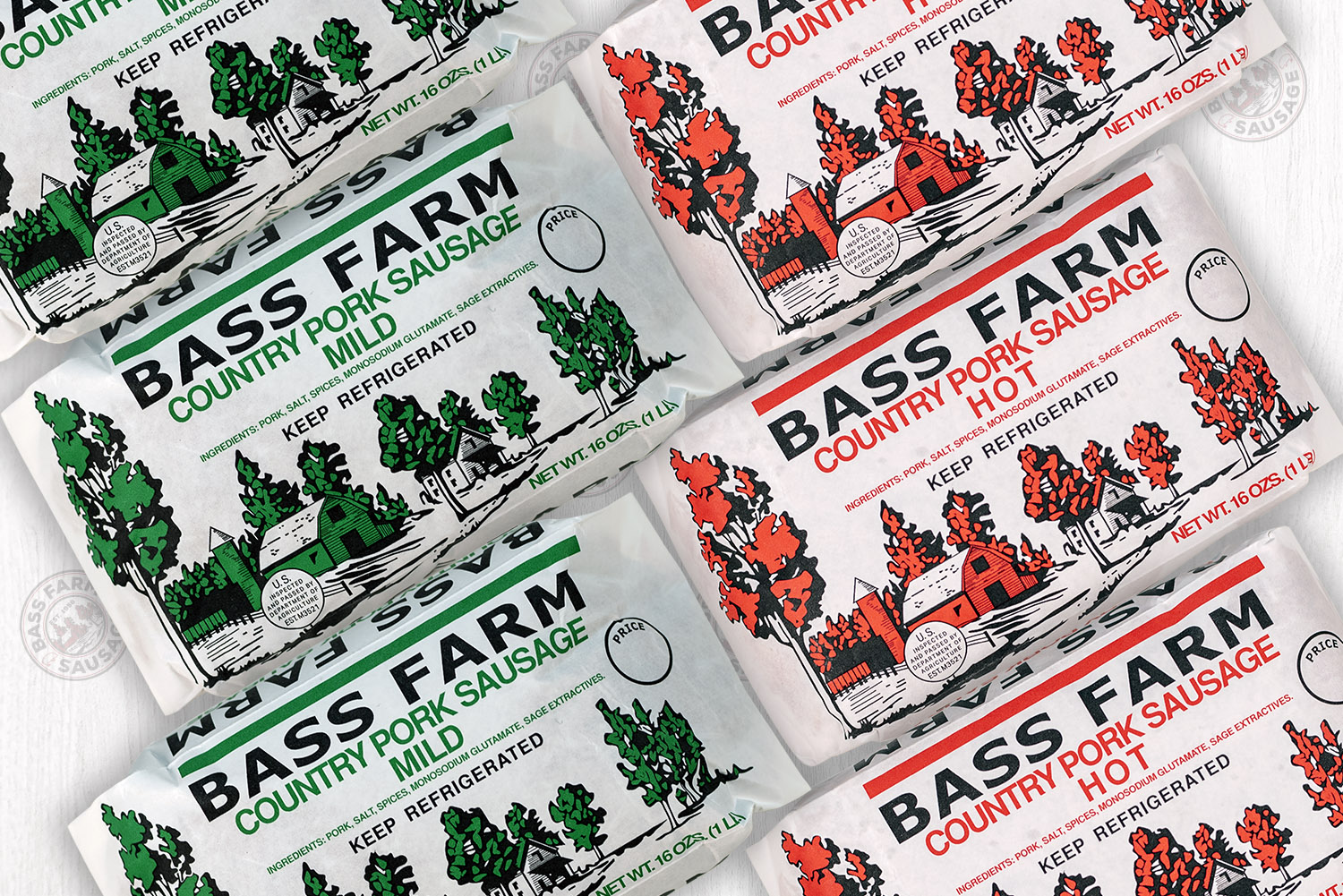Bass Farm ground sausage